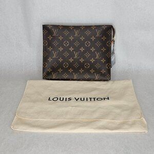 Louis Vuitton LV Monogram Toiletry 26 Pouch Toilette Pouchette Handbag Purse